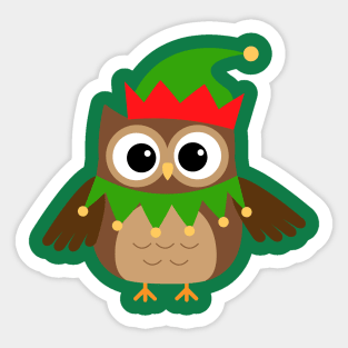 Xmas Bird Sticker